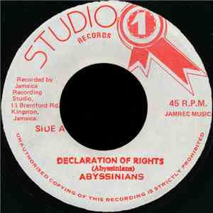 Abyssinians - Declaration Of Rights download free