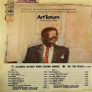 Art Tatum - Piano Starts Here download free