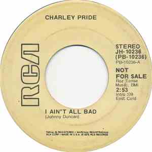 Charley Pride - I Ain't All Bad download mp3 flac