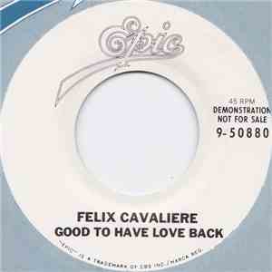 Felix Cavaliere - Good To Have Love Back download free