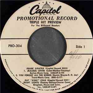 Frank Sinatra / Nat "King" Cole / "Tennessee" Ernie Ford - Triple Hit Preview For The Billboard Readers download free