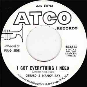 Gerald & Nancy Ray - I Want To Make You Happy / I Got Everything I Need download mp3 flac