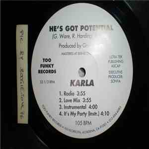 Karla  - He's Got Potential / It's My Party download mp3 flac