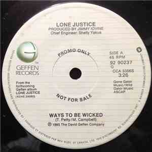 Lone Justice - Ways To Be Wicked download free