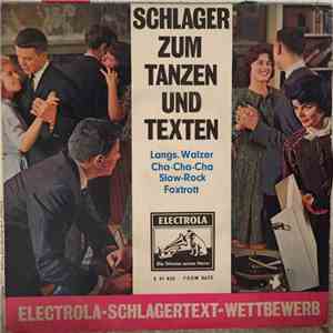 Orchester Erich Becht - Schlager Zum Tanzen Und Texten (Electrola-Schlagertext-Wettbewerb) download mp3 flac