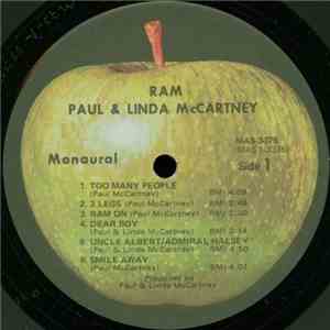 Paul And Linda McCartney - Ram download mp3 flac