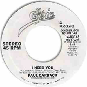 Paul Carrack - I Need You download free