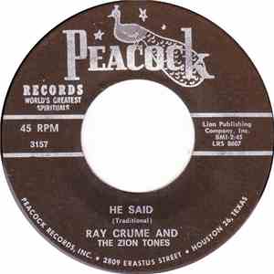 Ray Crume And The Zion Tones - He Said download free
