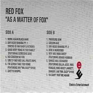 Red Fox  - As A Matter Of Fox download free