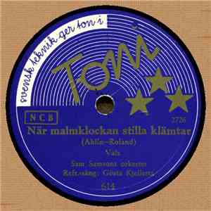 Sam Samsons Orkester, Gösta Kjellertz - När Malmklockan Stilla Klämtar / En Sjömans Jultankar download free