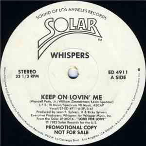 The Whispers - Keep On Lovin' Me download free