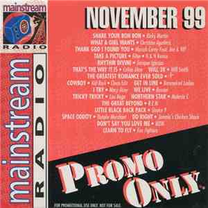 Various - Promo Only Mainstream Radio : November 99 download mp3 flac